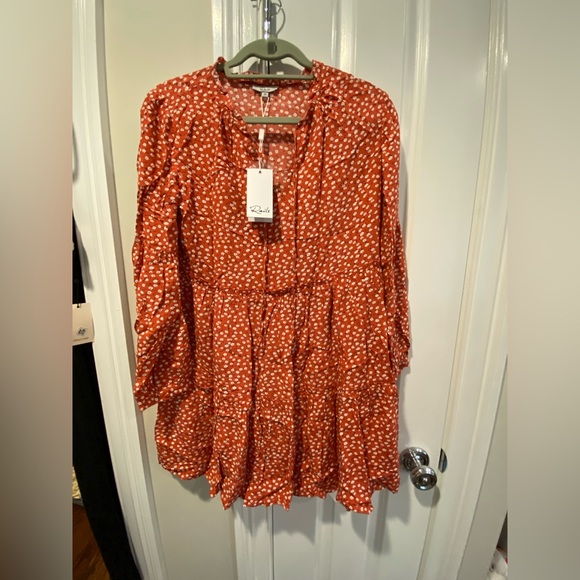 Rails XS Everly Carmine Dress NWT - Picture 3 of 7